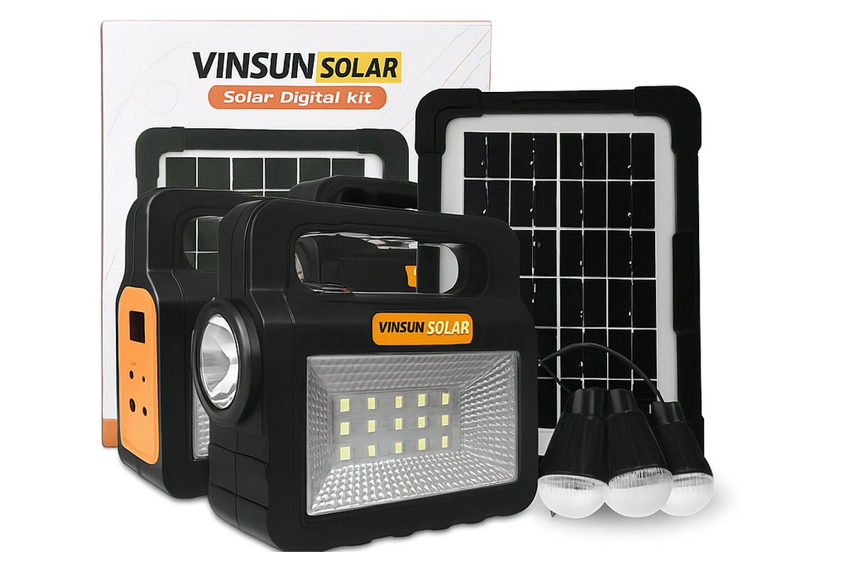 Solar Home Light 20W – Solar Home Light System by Vinsun Renewables, Ghaziabad (photo 1)